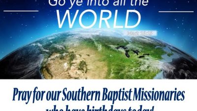 Pray for Missionaries